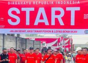 Suparma Tanam 80 Pohon Kluwih dan Tebar 8.000 Bibit Ikan di Surabaya