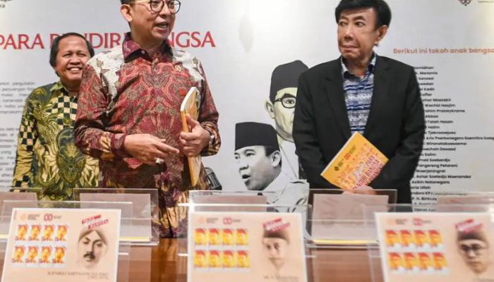 HUT RI, Kemenbud Hadirkan Prangko untuk Mengenang Pendiri Bangsa