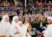 Ribuan Umat Padati Grahadi, Dzikir dan Sholawat Syukuri 80 Tahun Indonesia Merdeka