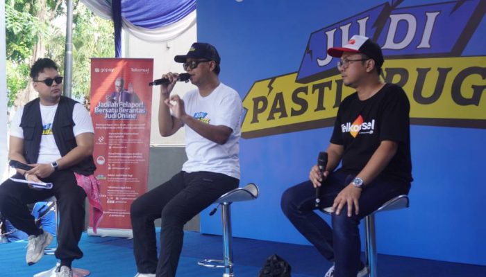 Kampanye Anti-Judi Online, Telkomsel dan GoPay Hadirkan Roadshow “Judi Pasti Rugi” di Surabaya