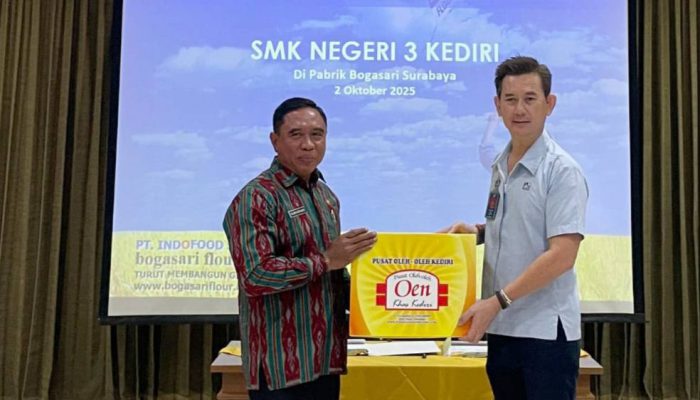Bogasari Gandeng SMKN 3 Kediri, Dukung Peningkatan Mutu Pendidikan Kuliner