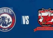 Arema FC Waspadai Kekuatan Madura United di Pekan ke-15 BRI Super League