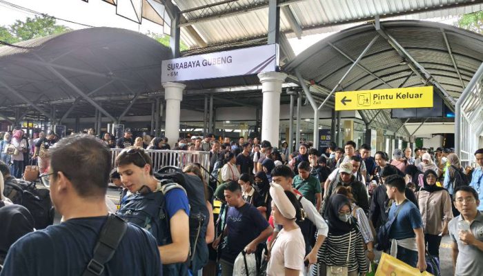 Lonjakan Penumpang Nataru, KAI Daop 8 Surabaya Layani 509 Ribu Pelanggan