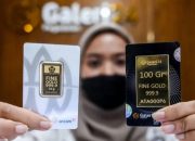 Harga Emas UBS Koreksi, Galeri24 Masih Stagnan