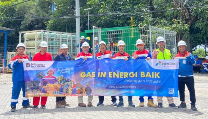 Perluas Pemanfaatan Gas Bumi, PGN Salurkan Gas ke Bumi Menara Internusa Lamongan