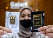 Harga Emas Antam di Pegadaian Menguat, Posisi 1 Gram Rp2.843.000