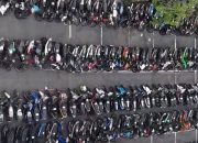 Lewat “Bazar Ranmor”, Polrestabes Surabaya Kembalikan 800 Motor Curian