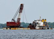 Pengangkatan Bangkai KMP Tunu Pratama Jaya Masuk Tahap Awal, Area Selat Bali Disterilkan