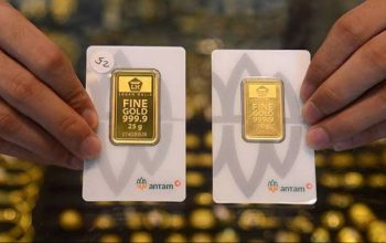 Harga Emas Antam Naik Rp50.000, Tembus Rp2.954.000 per Gram