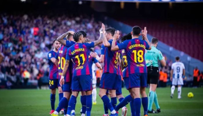 Barcelona Bangkit! Hajar Levante 3-0 dan Gusur Real Madrid dari Puncak