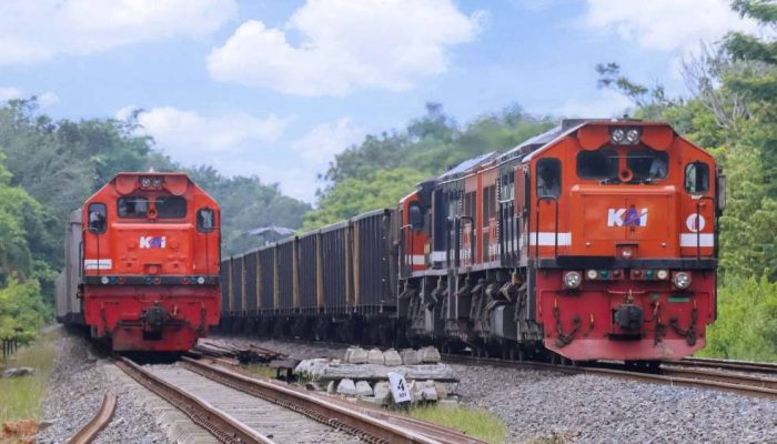 KAI Angkut 6,4 Juta Ton Batu Bara Awal 2026 untuk Pasok Listrik Jawa–Bali