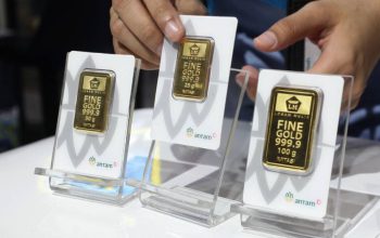 Harga Emas Antam Melejit Rp40.000, Kini Tembus Rp3,08 Juta per Gram