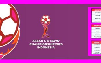 Indonesia Tuan Rumah ASEAN U17 Boys Championship 2026, Tiket Mulai Rp20 Ribu