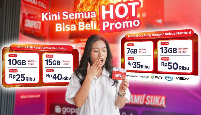 Telkomsel Luncurkan Paket Hot Promo, Internet Murah untuk Pelanggan SIMPATI