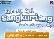 KA Sangkuriang Beroperasi 1 Mei 2026, Perkuat Konektivitas di Daop 5