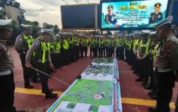 Antisipasi Massa May Day, Satlantas Polresta Sidoarjo Siapkan Rekayasa Lalu Lintas Menuju Surabaya