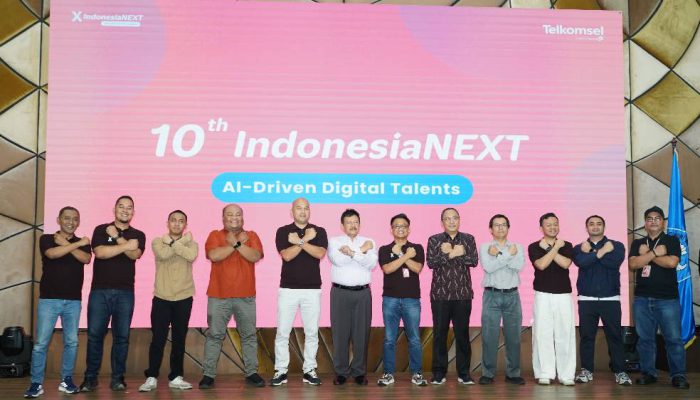 IndonesiaNEXT Tahun ke-10, Telkomsel Dorong Talenta AI di Kalangan Mahasiswa