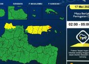 Cuaca Jawa Timur Minggu Ini Didominasi Hujan Petir, Warga Diminta Waspada