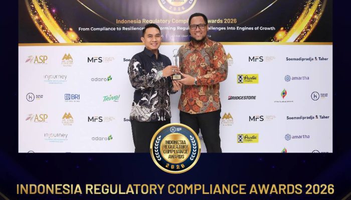 Budaya Kepatuhan Hukum Antar TPS Raih Gold Indonesia Regulatory Compliance Awards 2026
