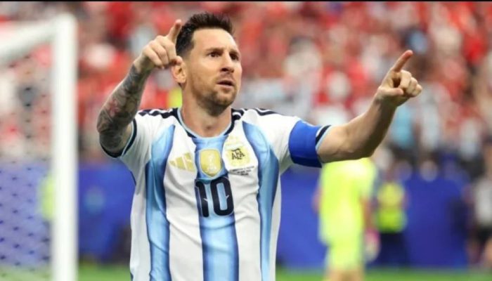 Rekor Baru Messi Warnai Kemenangan Argentina 2-0 atas Austria