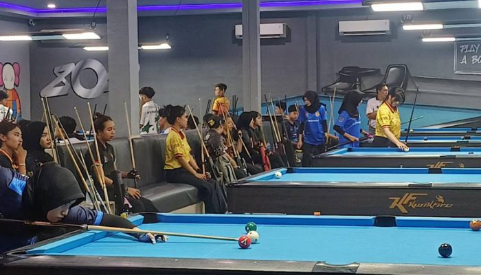 Jaring Atlet Muda Menuju Porprov 2027, Kejurprov Biliar Jatim 2026 Digelar di Lamongan.