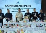 BPOM Temukan 2,1 Juta Kosmetik Ilegal Bernilai Rp35,8 Miliar Selama Pengawasan 2026