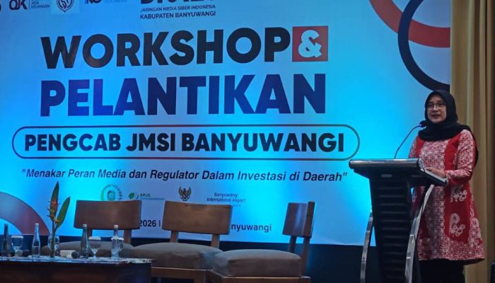 Pengurus JMSI Banyuwangi Periode 2025–2030 Dikukuhkan, Komitmen Peran Media dalam Investasi Daerah