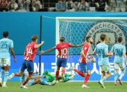 Bungkam Atletico Madrid 3-1, Manchester City Tutup Tur Pramusim dengan Manis