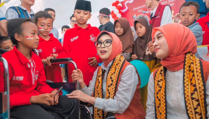 Gebyar Kemerdekaan di SRT 3 Lampung, Fatma Saifullah Motivasi Siswa Raih Cita-cita