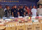 Bea Cukai Jember Musnahkan 7,4 Juta Batang Rokok Ilegal, Nilainya Capai Rp10,57 Miliar