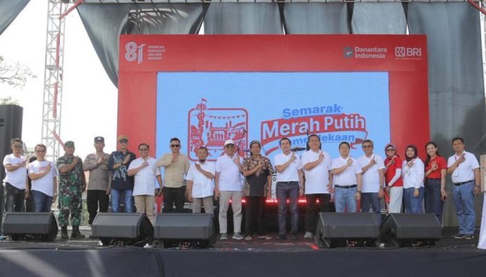 Semarak Merah Putih di Doudo, BRI Dorong Ekonomi dan Solidaritas Desa