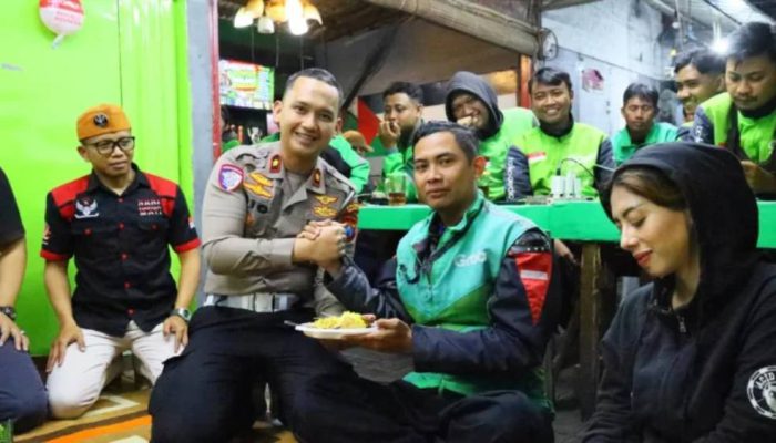 Polantas Presisi, Satlantas Polresta Malang Kota Gandeng Ojol di HUT Lalu Lintas Bhayangkara ke-71