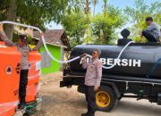 Polres Malang Respons Kekeringan, 35 Ribu Liter Air Bersih Disalurkan ke Warga