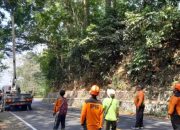 Cegah Kerusakan Jalan dan Longsor, Tim Gabungan Tangani Retakan di Gunung Gumitir